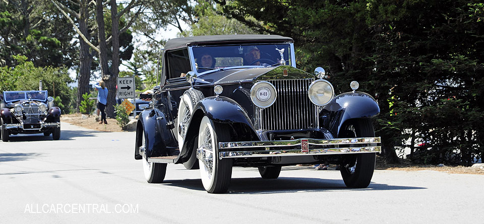 Rolls-Royce Phantom I Fleetwood Drophead Coupe sn-S317LR 1929 Pebble Beach Tour d'Elegance 2017