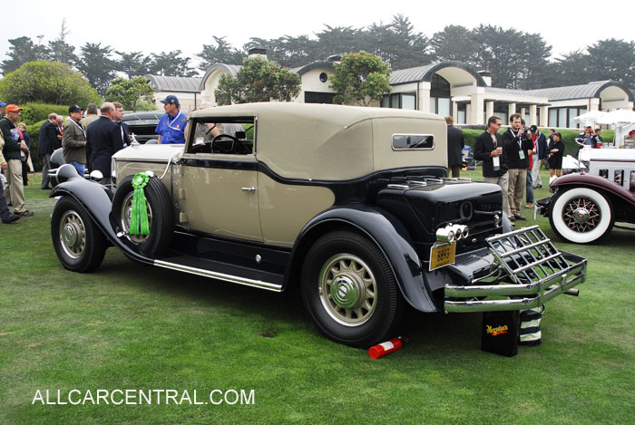 Pierce-Arrow B Waterhouse Convertible Victoria 1930