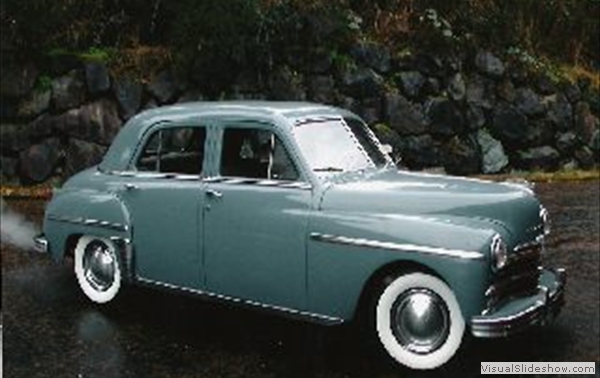 Plymouth P18 Special Deluxe 4-Door sedan 1949 Nault Bellevue Wa