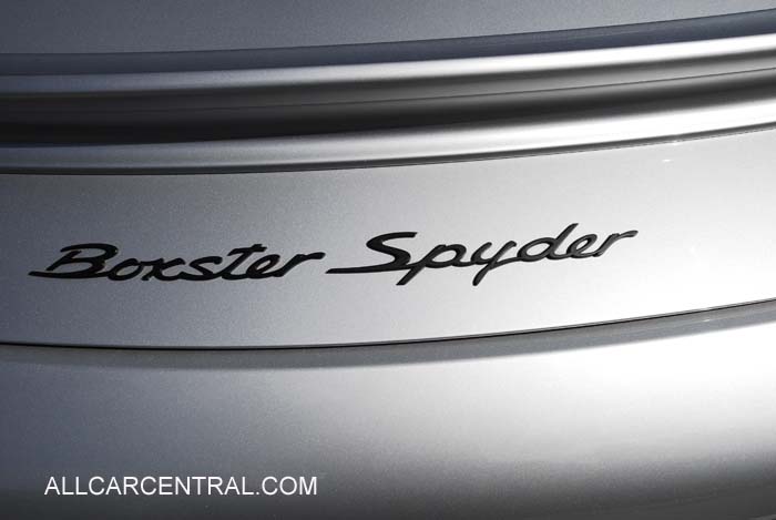 Porsche Boxster Spyder 2011 
  Pebble Beach Concours d'Elegance® Carmel California