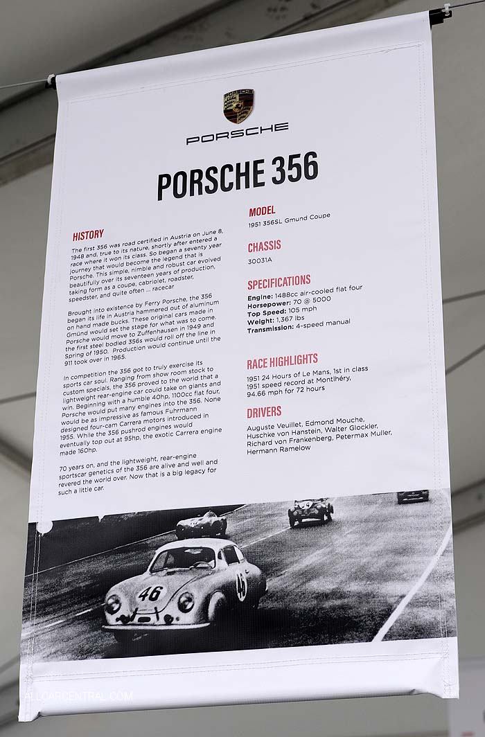 Porsche 356SL Gmund Coupe sn-30031A 1951 Rennsport VI 2018