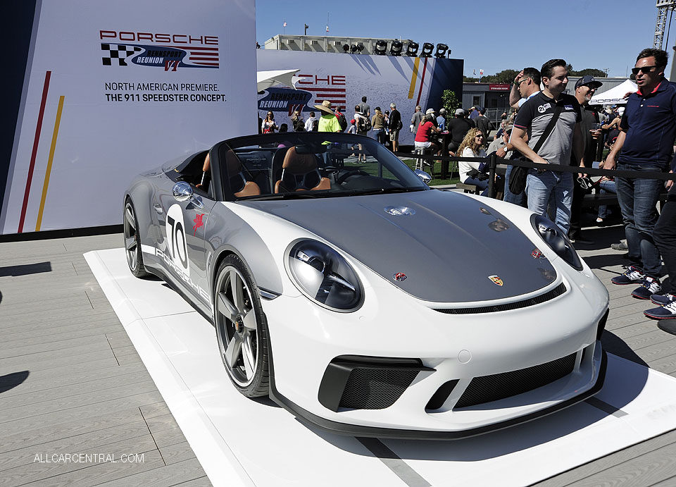 Porsche 911 Speedster Concept 2018 Rennsport VI 2018