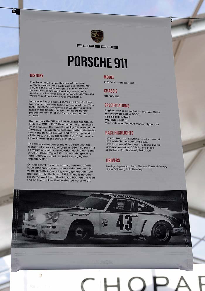Porsche 911 sn-9115609112 1975 Rennsport VI 2018