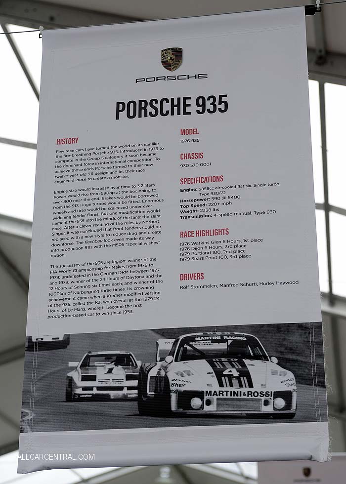 Porsche 935 sn-9305700001 1976 Rennsport VI 2018