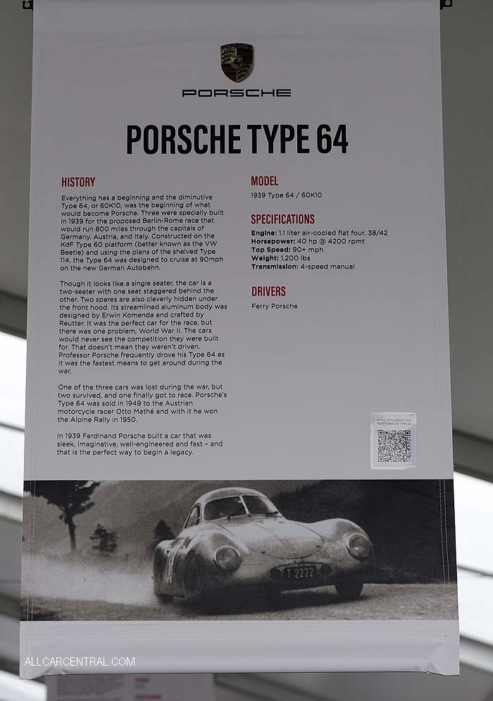 Porsche Type 64-60-K10 1939 Rennsport VI 2018