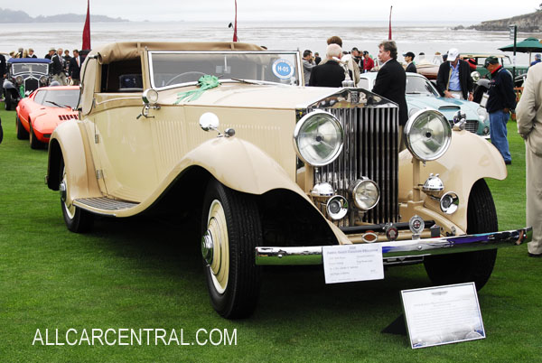 Rolls-Royce Phantom II Continental Gurney Nutting DropHead Coupe 1934