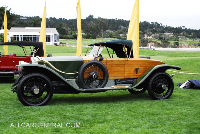 Rolls-Royce Silver Ghost Shapiro-Schebera Skiff 1914