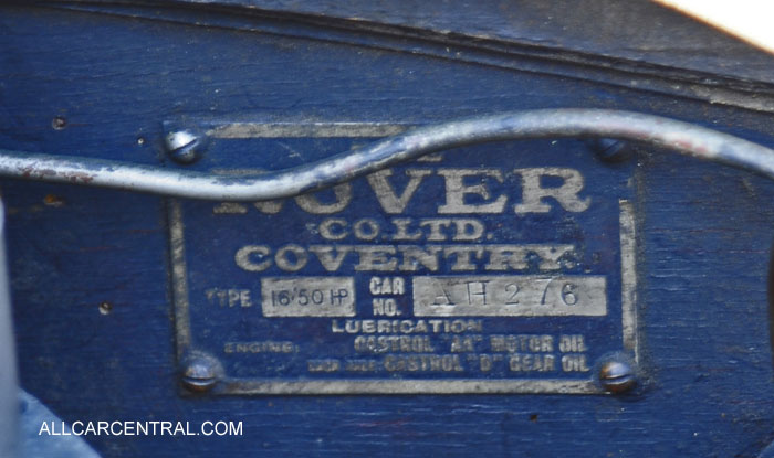  Rover 16-50 sn-AH276 1925