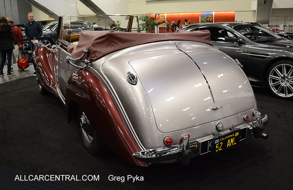 Lagonda 2.6 Drophead Coupe 1952 SF Show 2019-20 Greg Pyka Photo