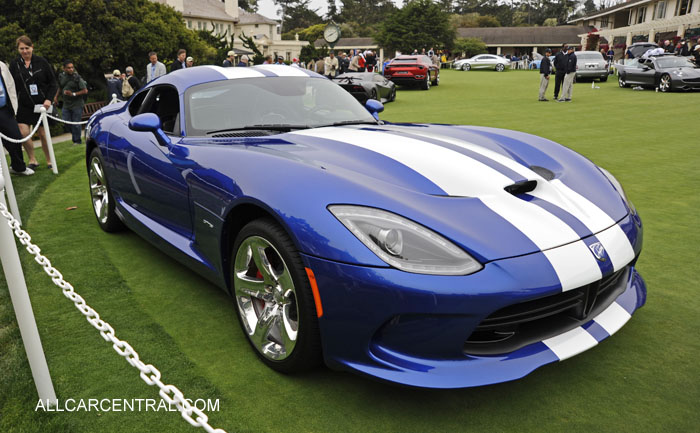 SRT Viper GTS Launch Edition 2013 Pebble Beach Concours d'Elegance 2012 