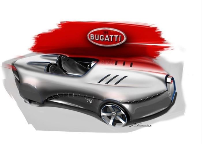Bugatti Type 35 of the future, by Jannis Carius (Germany)
