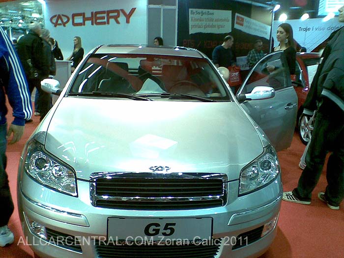 Chery G5 2011 Serbian 49th International Auto Show in Belgrade 2011