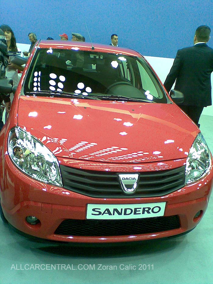 Dacia Sandero 2011  Serbian 49th International Auto Show in Belgrade 2011