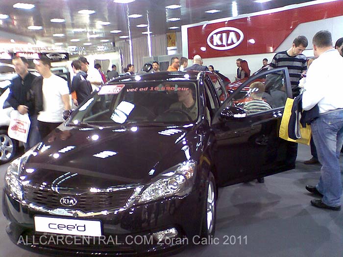 KIA Ceed 2011 Serbian 49th International Auto Show in Belgrade 2011