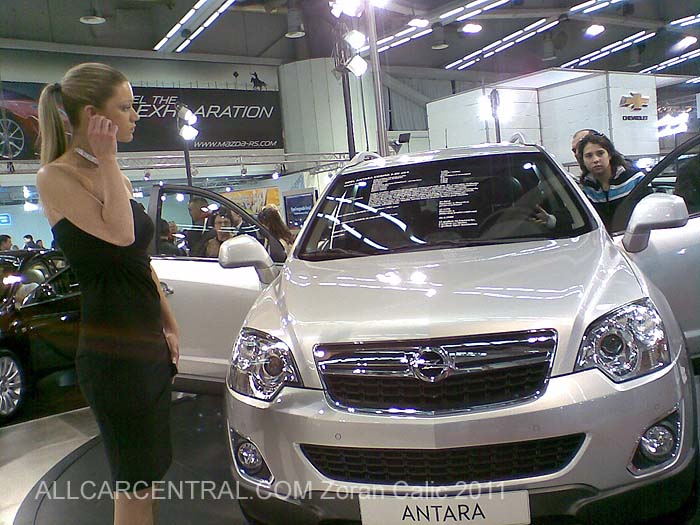Opel Antara 2011 Serbian 49th International Auto Show in Belgrade 2011
