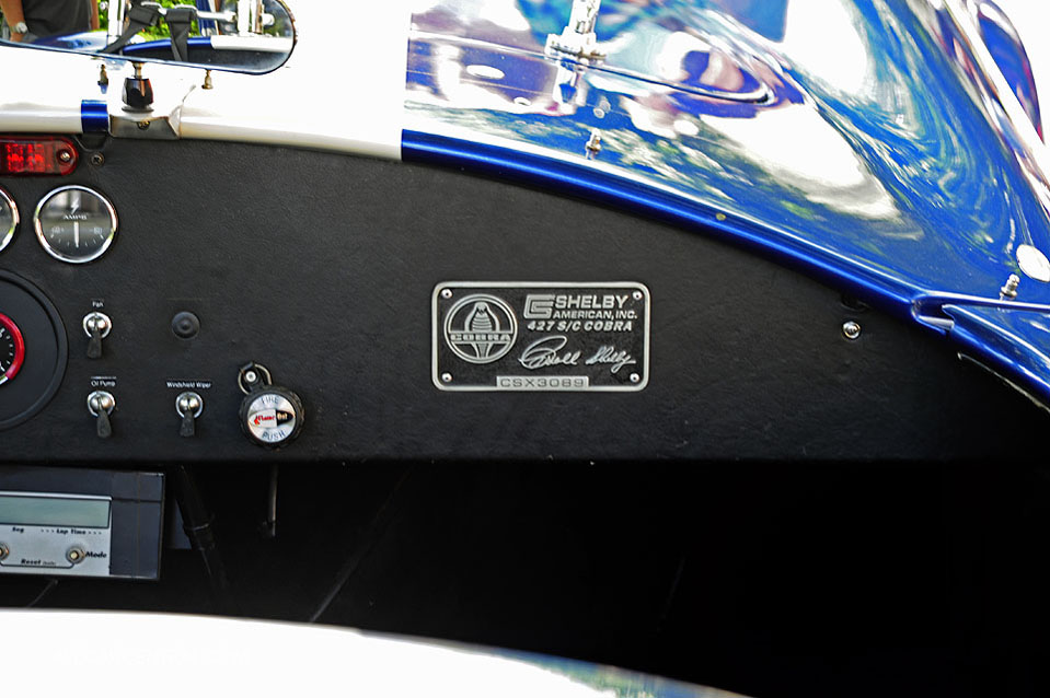 Shelby 427 S-C Cobra sn-CSX3089 Continuation Series Yountville CA. 2016