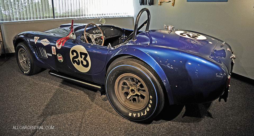 Shelby Cobra 289 sn-CSX2154 LeMans Car 1963 Cobra Experience Museum