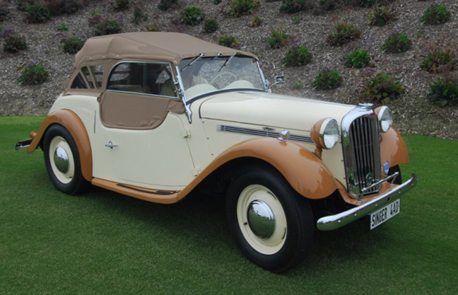 Singer 4AD roadster 1952