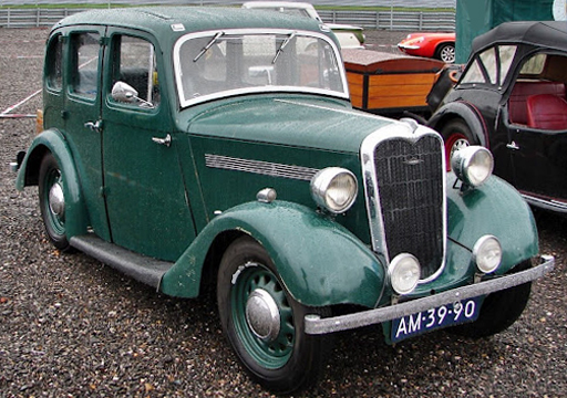 Singer Super Nine saloon 1936