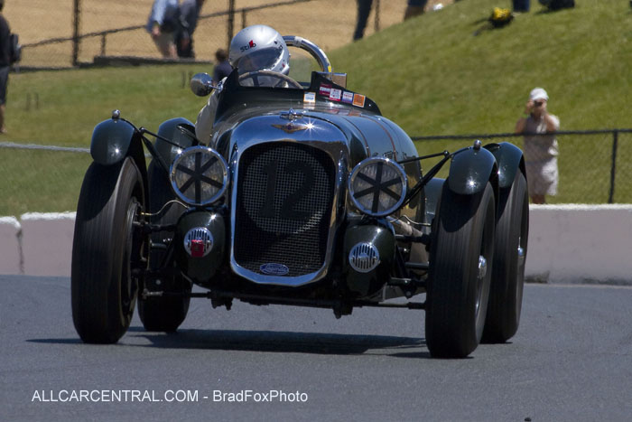 Lagonda V-12 4500cc sn-14108 1939  Sonoma Historic Motorsports Festival 
Sonoma Raceway 2012