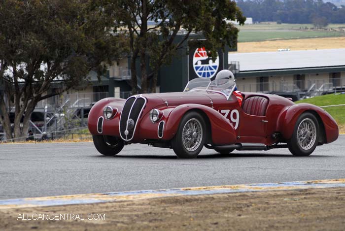  Alfa Romeo 6C 2500 SS 1939 Sonoma Historic Motorsports Festival 2015