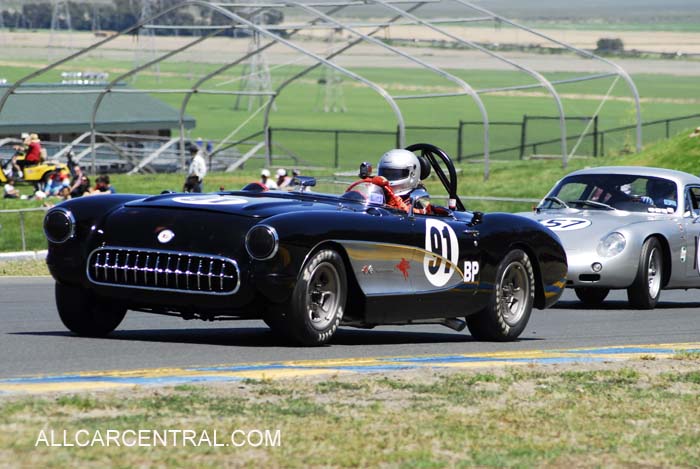 Corvette sn-6130 1957 Infineon Raceway
Sonoma, California  2010