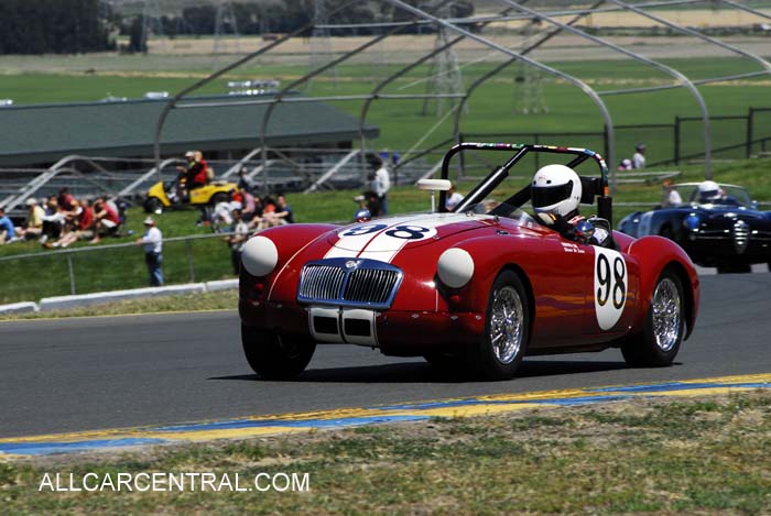 MGA sn-HAD431-16810 1956 
Infineon Raceway Sonoma, California  2010
