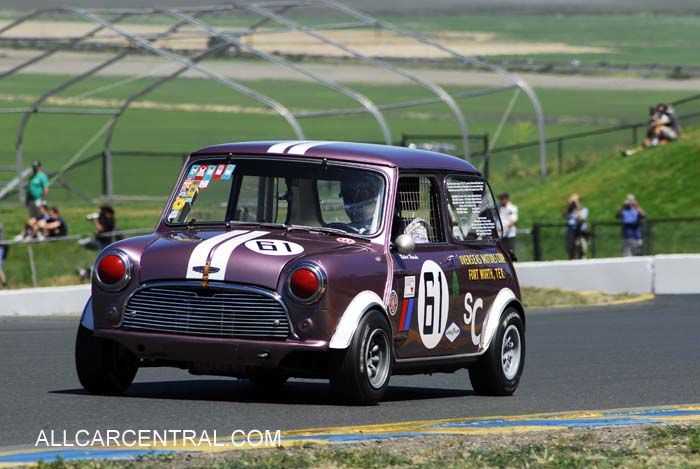 Mini Cooper 1965 
Infineon Raceway Sonoma, California  2010