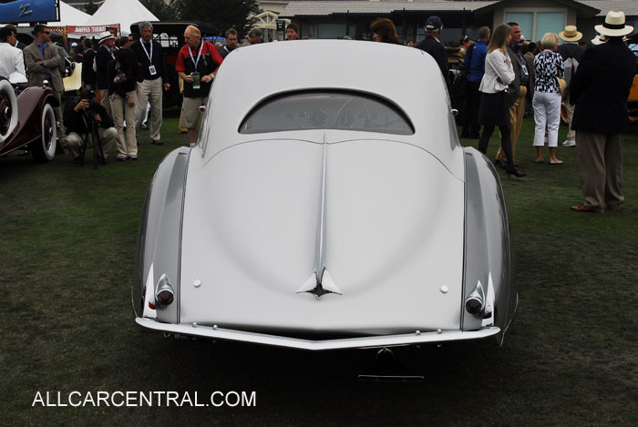 Talbot-Lago T150C SS Figoni et Falaschi Coupe 1938 JB and Dorothy Nethercutt Most Elegant Closed Car Trophy
