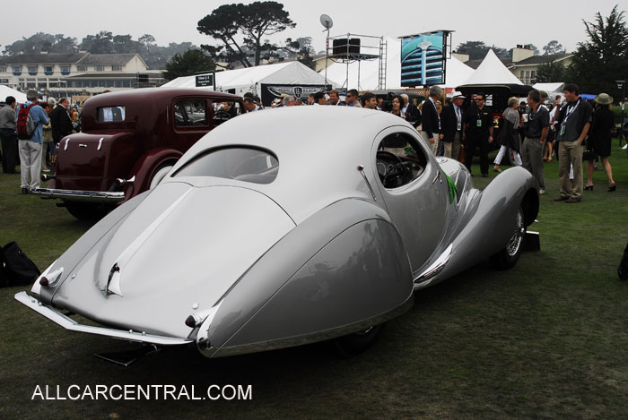 Talbot-Lago T150C SS Figoni et Falaschi Coupe 1938 JB and Dorothy Nethercutt Most Elegant Closed Car Trophy