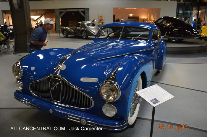 Talbot-Lago T26 Grand Sport Coupe 1948 Mullin Automotive Museum 2013
