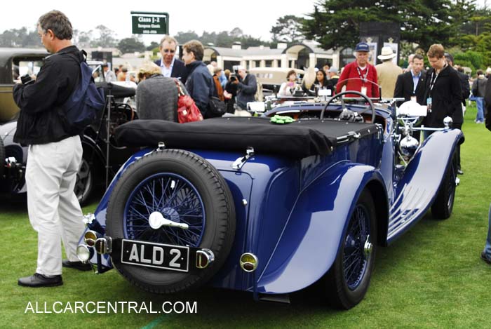 Talbot AV105 James Young 4 Seater Sports Tourer 1933