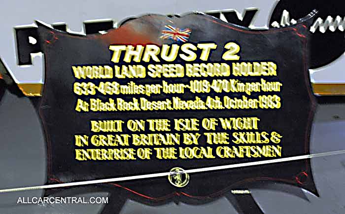  Thrust2 1983 Coventry Transport Museum