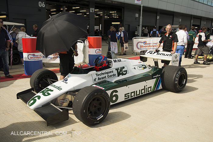 Williams FW08 1982 3927 Silverstone Classic 2013