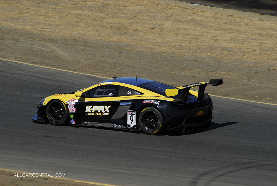 McLaren 650S GT3 Alvaro Parente Pirelli World Challenge Sonoma Raceway 2016