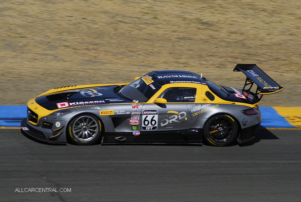 Mercedes AMG SLS GT3 Jonathan Summerton Pirelli World Challenge Sonoma Raceway 2016