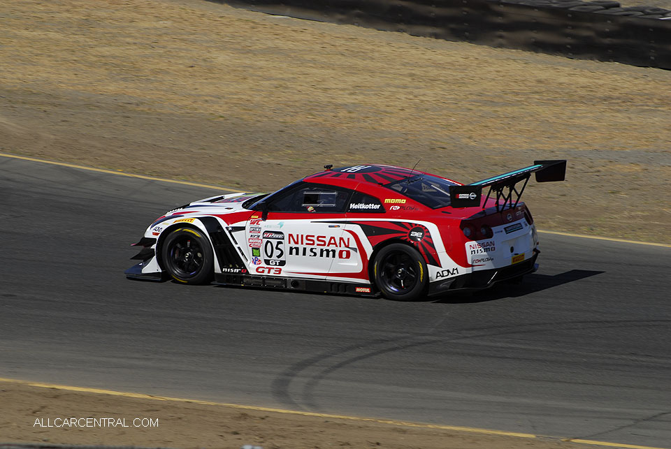Nissan GT-R GT3 Bryan Heitkotter Pirelli World Challenge Sonoma Raceway 2016