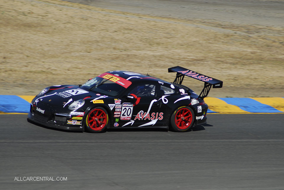Porsche 911 GT3 Cup Sloan Urry Pirelli World Challenge Sonoma Raceway 2016