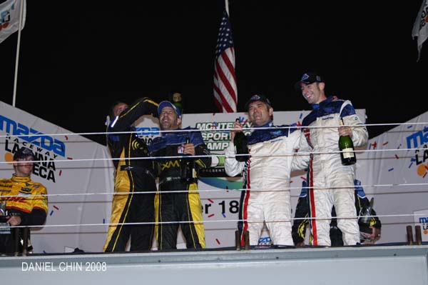 Andretti Green Racing Acura P2 1st Place
Season Finale, American Le Mans Series 2008