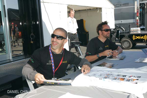 Tony Kanaan Andretti Green Racing
Season Finale, American Le Mans Series 2008