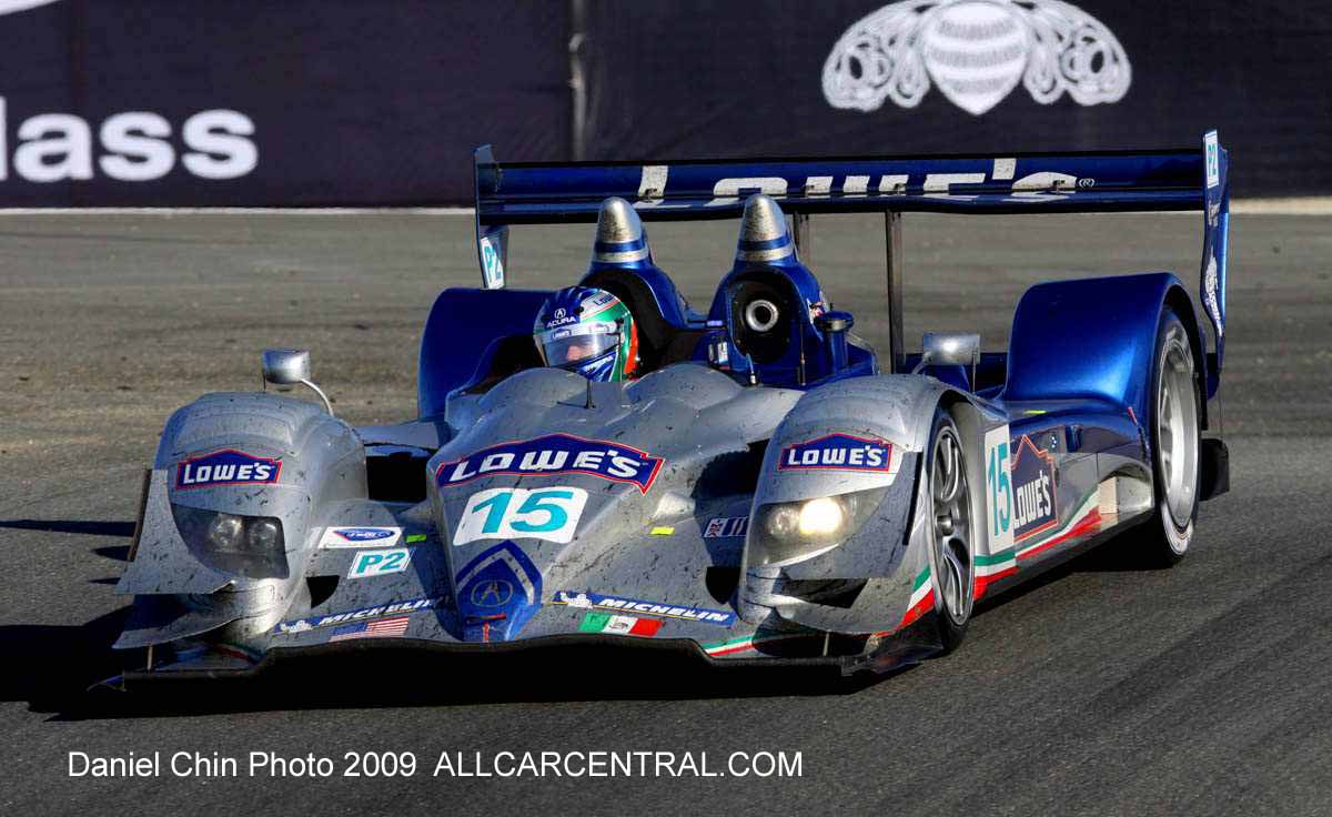 Accra ARX-O1B P2 Adrian Femandez Luis Diaz Mazda Raceway Laguna Seca