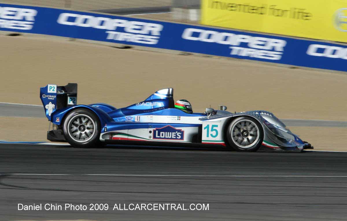 Accra ARX-O1B P2 Adrian Femandez Luis Diaz Mazda Raceway Laguna Seca