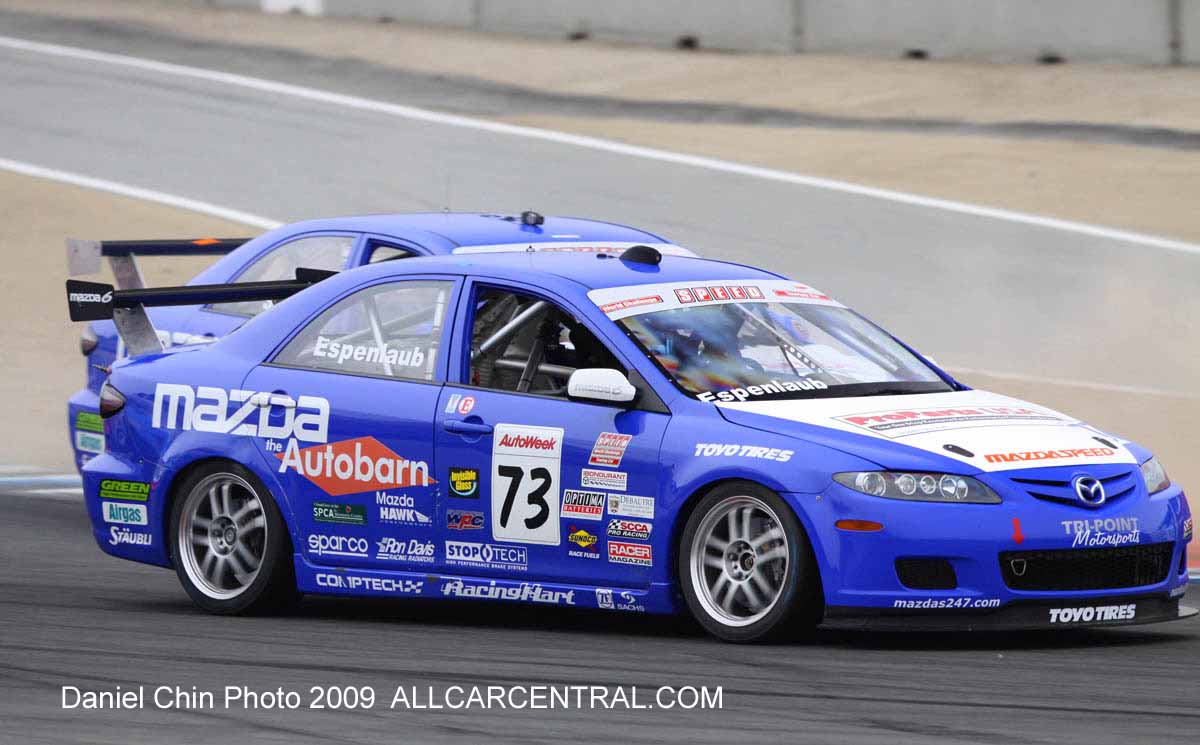 Mazdz 3 Star Mazda Giancarlo Vilarinho Mazda Raceway Laguna Seca