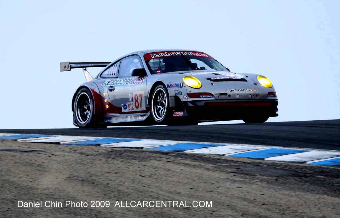 Poache 911 GT3 RSR Wolf Henzler Pierre EhretMazda Raceway Laguna Seca