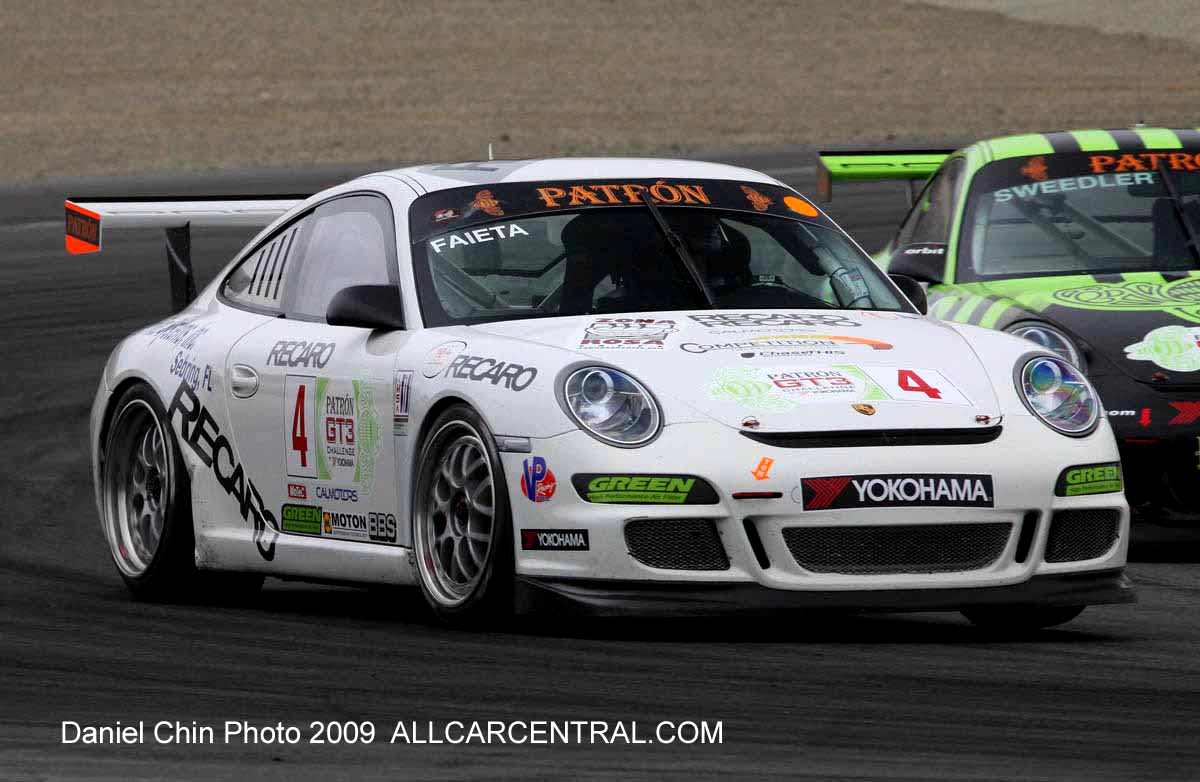 Porsche 911 GT3 GT3P Bob Faieta Mazda Raceway Laguna Seca