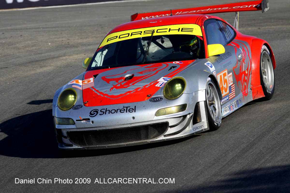 Porsche 911 GT3 RSR Joerg Bergmeister Patrick Long Mazda Raceway Laguna Seca