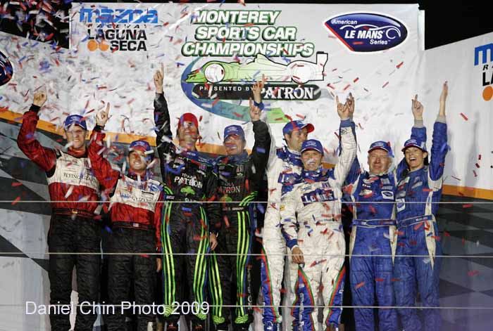 The Winners Mazda Raceway Laguna Seca