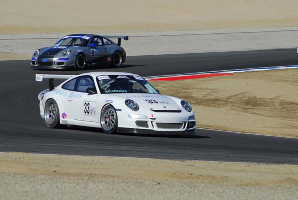 Porsche GT-3, 2nd Charles Scardina  Season Finale, American Le Mans Series 2007 