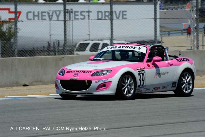 Playboy Mazda MX5 Cup Mazda Raceway Laguna Seca
