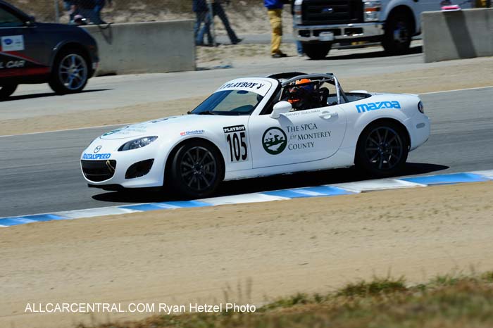 Playboy Mazda MX5 Cup Mazda Raceway Laguna Seca